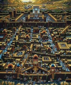 Cheapest 🎁 Dowdle Folk Art 500 Pieces Jerusalem 😉