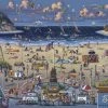 New 🎁 Dowdle Folk Art 500 Pieces Seaside 🎉 -ART Puzzles Store 0000830 600 Seaside