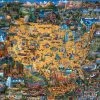 Wholesale ✨ Dowdle Folk Art 300 Pieces National Parks 🔔 -ART Puzzles Store 05635 1