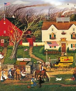 Best deal 🌟 Buffalo Games 300 Pieces Fireside Companions ⭐