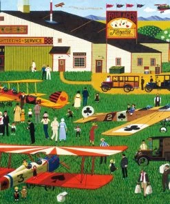 Top 10 😀 Buffalo Games 1000 Pieces Four Aces Flying School 🥰