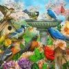 Best reviews of 💯 Springbok 500 Pieces Bird Bath 👍 -ART Puzzles Store 091683016341 1