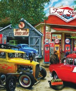 Discount ๐ฅฐ Springbok 1000 Pieces Hot Rod Cafe ๐