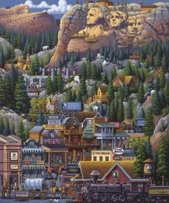 Cheap 🥰 Dowdle Folk Art 1000 Pieces The Black Hills 🥰