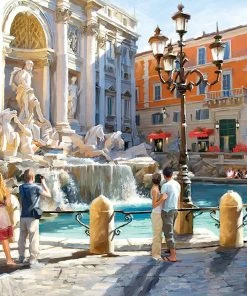Discount 🤩 Castorland 3000 Pieces The Trevi Fountain 🛒