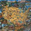Top 10 ⭐ Dowdle Folk Art 100 Pieces Best Of America ❤️ -ART Puzzles Store 30497