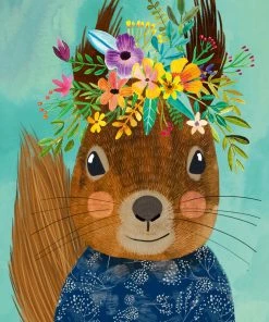 Discount 🎉 Heye 1000 Pieces Sweet Squirrel, Floral Friends 🔔