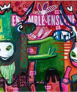 New 👏 Heye 1000 Pieces Striped Cows 🎁