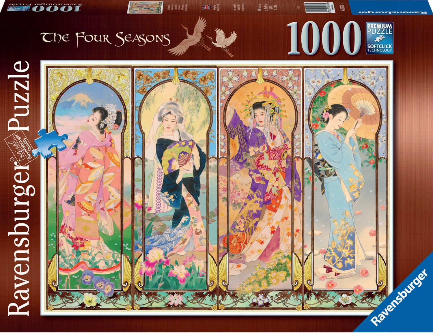 Discount 🛒 Ravensburger 1000 Pieces The Four Seasons 🔥 4 Discount 🛒 Ravensburger 1000 Pieces The Four Seasons 🔥 - Image 2