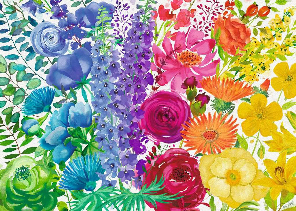 Best reviews of π Ravensburger 300 Pieces Floral Rainbow π― 3 Best reviews of π Ravensburger 300 Pieces Floral Rainbow π―