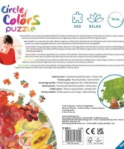 Budget ⌛ Ravensburger 500 Pieces Fruits And Vegetables ❤️ -ART Puzzles Store 4005556171699 3