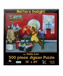 Coupon 🌟 SunsOut 500 Pieces Hattie's Delight ⭐ -ART Puzzles Store 46869hattiesdelight frontPW