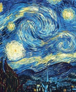 Buy 👏 Tomax Puzzles 1000 Pieces Starry Night Mini Puzzle ✨