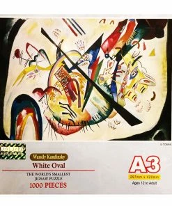 Deals 🔥 Tomax Puzzles 1000 Pieces White Oval Mini Puzzle 😉
