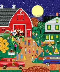 Outlet 🎉 RoseArt 1000 Pieces Barn Dance 💯