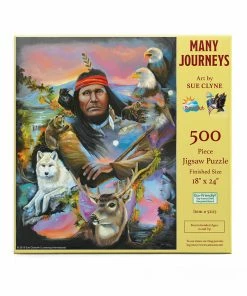 Top 10 ✨ SunsOut 500 Pieces Many Journeys 😉 -ART Puzzles Store 52115manyjourneys front