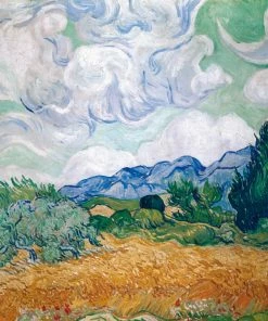 Best Pirce 🔥 Piatnik 1000 Pieces Wheat Field With Cypresses ✔️