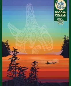 Cheap ✔️ Cobble Hill 1000 Pieces Salish Coast Colours 😉 -ART Puzzles Store 625012803588 b