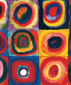 Discount 😀 Eurographics 100 Pieces Colour Study Of Squares 🎁