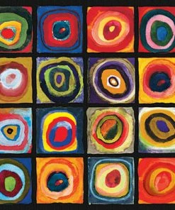 Cheap ❤️ Eurographics 1000 Pieces Color Squares Panoramic ✔️