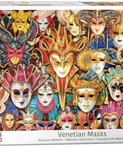 Best reviews of 👏 Eurographics 1000 Pieces Venetian Masks ✨