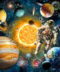 Hot Sale 🛒 River's Edge 1000 Pieces Space 👏