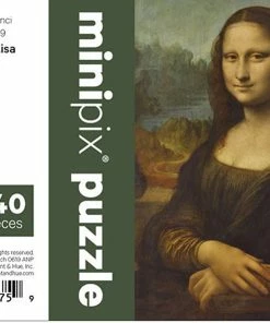 Top 10 ✔️ Pigment & Hue 140 Pieces Mona Lisa MiniPix® Puzzle 🧨 -ART Puzzles Store 653370519759 B2