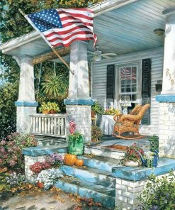 Budget 🧨 Heritage Puzzles 550 Pieces American Way ⌛