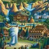 Top 10 ✔️ Dowdle Folk Art 500 Pieces Yellowstone National Park 🎁 -ART Puzzles Store 671095001014 1a