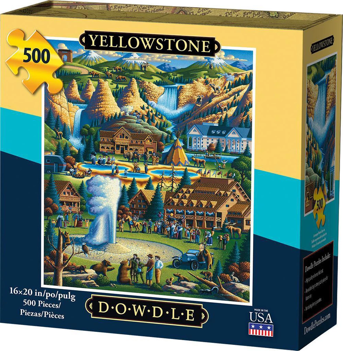 Top 10 βοΈ Dowdle Folk Art 500 Pieces Yellowstone National Park π 4 Top 10 βοΈ Dowdle Folk Art 500 Pieces Yellowstone National Park π - Image 2