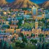 Buy 🤩 Dowdle Folk Art 500 Pieces Utah State University 😀 -ART Puzzles Store 671095003315