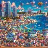 New ⌛ Dowdle Folk Art 500 Pieces Miami Beach ✨