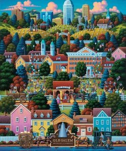 Coupon 🎁 Dowdle Folk Art 500 Pieces Winston Salem ⌛