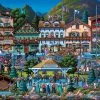 Best Sale ⌛ Dowdle Folk Art 500 Pieces Leavenworth 🛒 -ART Puzzles Store 671095003919