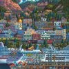 Brand new ⭐ Dowdle Folk Art 500 Pieces Skagway 😉 -ART Puzzles Store 671095004107