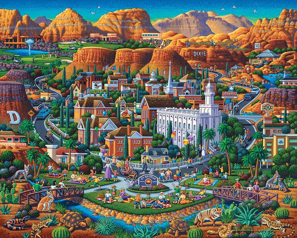 Best reviews of 😍 Dowdle Folk Art 500 Pieces Sunny St. George 🎁 3 Best reviews of 😍 Dowdle Folk Art 500 Pieces Sunny St. George 🎁