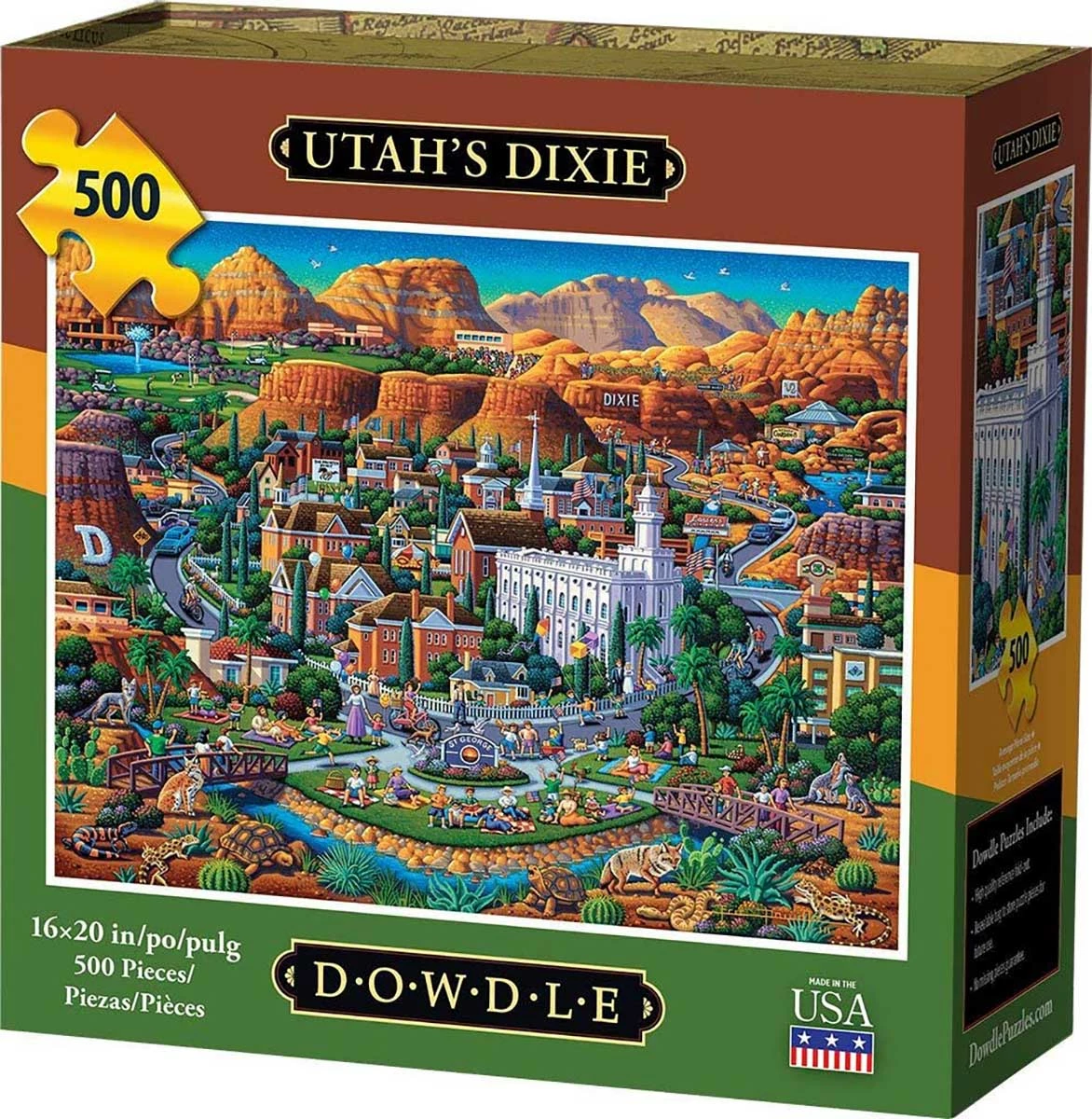 Best reviews of 😍 Dowdle Folk Art 500 Pieces Sunny St. George 🎁 4 Best reviews of 😍 Dowdle Folk Art 500 Pieces Sunny St. George 🎁 - Image 2