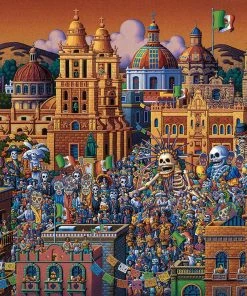 Flash Sale π Dowdle Folk Art 500 Pieces Day Of The Dead π€©