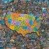 Discount 👏 Dowdle Folk Art 500 Pieces Best Of America ✨ 1 Discount 👏 Dowdle Folk Art 500 Pieces Best Of America ✨ -ART Puzzles Store 671095004978 1