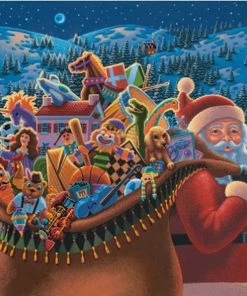 New π Dowdle Folk Art 300 Pieces π
Christmas Delivery π