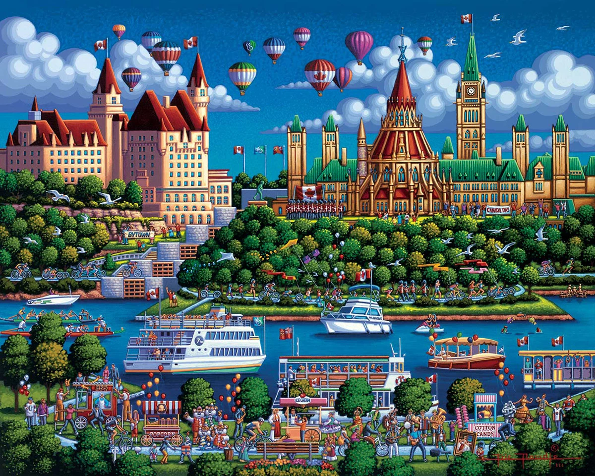 Best deal ๐งจ Dowdle Folk Art 1000 Pieces Ottawa River โ 3 Best deal ๐งจ Dowdle Folk Art 1000 Pieces Ottawa River โ