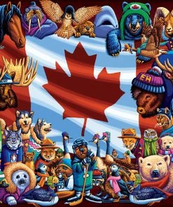 Top 10 🧨 Dowdle Folk Art 1000 Pieces Animals Of Canada 😍