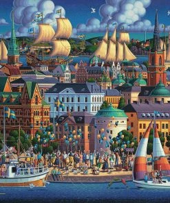 Hot Sale ✔️ Dowdle Folk Art Stockholm 😀