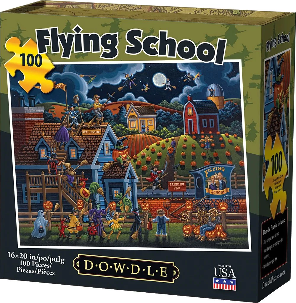 Promo ๐ฅฐ Dowdle Folk Art 100 Pieces Flying School ๐ 4 Promo ๐ฅฐ Dowdle Folk Art 100 Pieces Flying School ๐ - Image 2