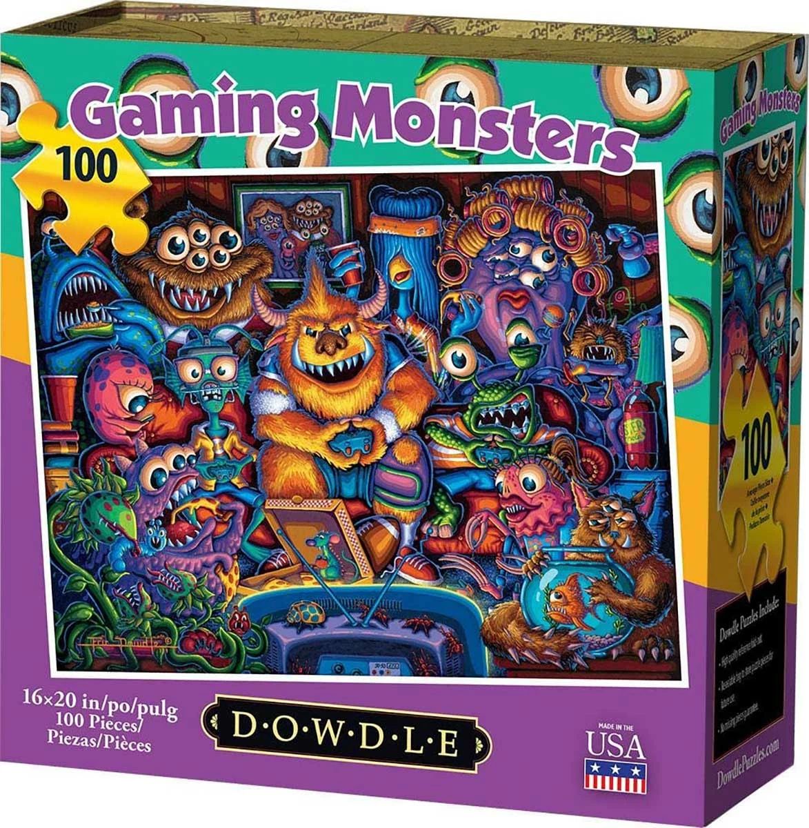 Discount π Dowdle Folk Art 100 Pieces Gaming Monsters β 4 Discount π Dowdle Folk Art 100 Pieces Gaming Monsters β - Image 2