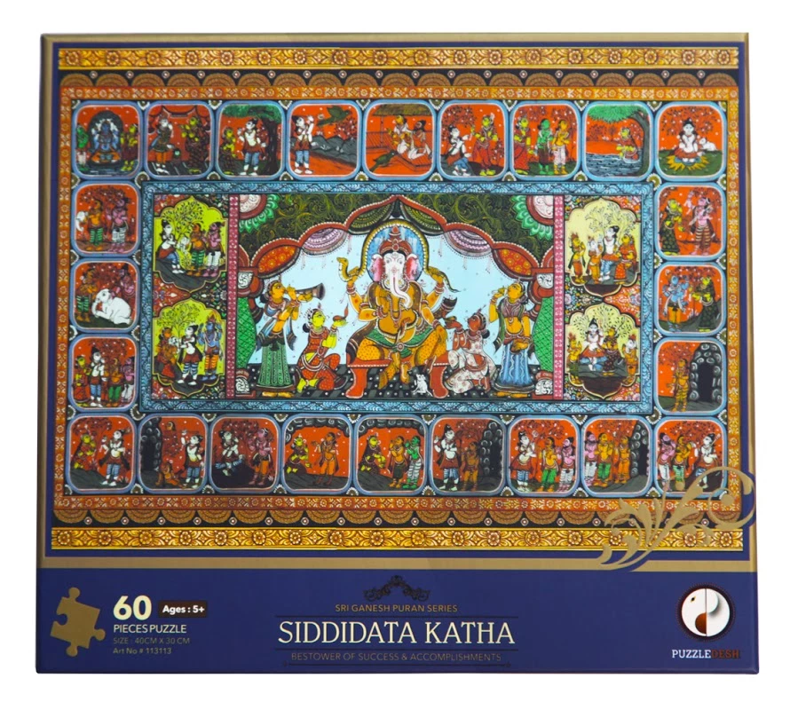 Best reviews of ๐ Puzzle Desh 60 Pieces Siddidata Katha Puzzle (Sri Ganesh Puran Series) ๐ 3 Best reviews of ๐ Puzzle Desh 60 Pieces Siddidata Katha Puzzle (Sri Ganesh Puran Series) ๐