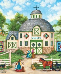 Best Sale ๐งจ MasterPieces 550 Pieces The Quilt Barn ๐
