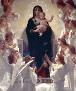 Best Sale ✔️ Eurographics 1000 Pieces Virgin With Angels 🎁