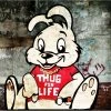Top 10 ⌛ 4D Cityscape Inc. 1000 Pieces Urban Art Graffiti: Thug For Life Bunny ⌛ -ART Puzzles Store 714832101100 1