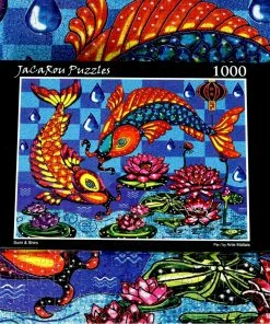 Brand new 🛒 Jacarou Puzzles 1000 Pieces Sumi & Shiro ⌛ -ART Puzzles Store 731093611094 3